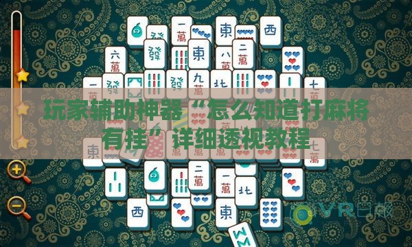 玩家辅助神器“怎么知道打麻将有挂”详细透视教程