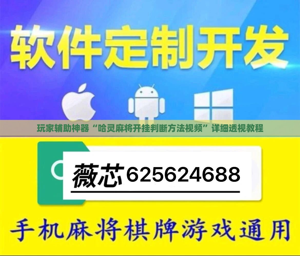 玩家辅助神器“哈灵麻将开挂判断方法视频	”详细透视教程
