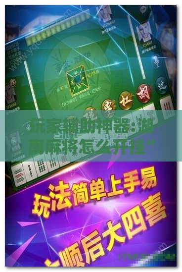 玩家辅助神器:湖南麻将怎么开挂”详细辅助教程分享