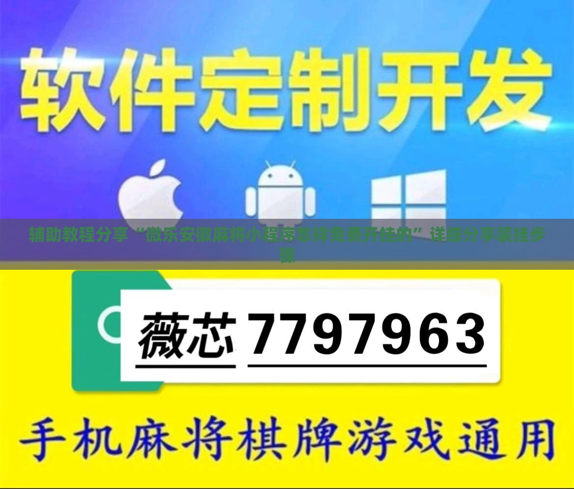 辅助教程分享“微乐安徽麻将小程序怎样免费开挂的”详细分享装挂步骤