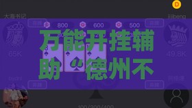 万能开挂辅助“德州不可能总是拿到一手好牌”详细辅助教程分享